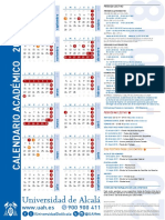 Calendario - Académico 2017 2018 Uah