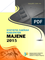 Statistik Daerah Kabupaten Majene 2015 PDF