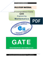 GATE Engineering Mathematics Material