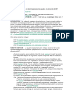 Agentes Antiplaquetarios en Síndromes Coronarios Agudos Sin Elevación Del ST PDF