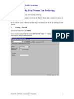 Archiving PDF