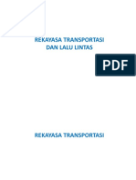 Rekayasa Transportasi 1