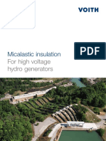 Micalastic Insulation: For High Voltage Hydro Generators