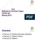 Project Delivery Methods & Contract Types Guide