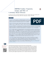 High-Sensitivity Cardiac Troponin, Statin Therapy, and Risk of Coronary Heart Disease