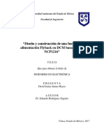 Tesis - Fuente de Alimentación PDF