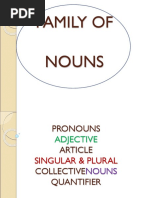 Family of Verb and Nouns Presentation