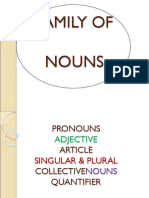 Family of Verb and Nouns Presentation