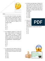 practica de razonamiento matematico