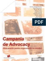 Campania de Advocacy Ghid Practic Pentru Organizatiile Cu Membri PDF
