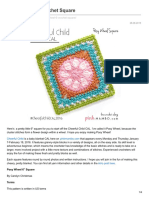 Pinkmambo.com-Posy Wheel 6 Crochet Square