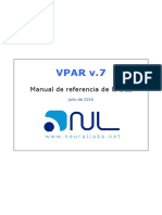 VPAR UNI V 7 - Manual de Referencia