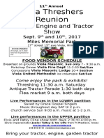 Antique Engine and Tractor Show: Viola Threshers Reunion