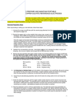 (MAN270) Copper Sulfate Reference Electrode Instructions