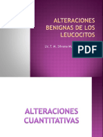Alteraciones Benignas de Los Leucocitos 1
