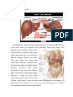 Anatomi Dan Histologi Organ Yang Terkait Hepar Vesica Fellea Dan Pankreas
