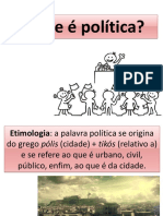 O Que é Política