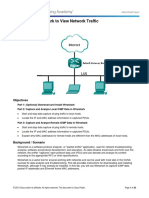 3.3.3.4 Lab - Using Wireshark To View Network Traffic PDF