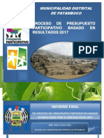 Informe Final PPP Patambuco 2017 - Imprimir PDF