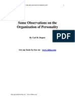 Rogers - Some Observations On The Organization of Personality PDF