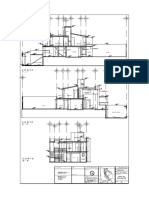 Casa de dos plantas con distribución y medidas