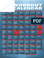 XT2 Workout Calendar PDF