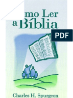 CH Spurgeon Como Ler a Biblia