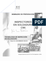 Manual de Instruccion de Inspector de Soldadura - Cwi-Parte-1 PDF