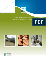 WSP FY11 15 Business Plan PDF