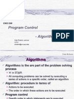 Program Control Algorithms