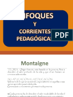 Enfoques y Corrientes Pedagógicas PDF