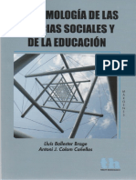 Epistemologia de Las Ciencias Sociales y PDF