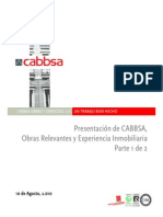 CABBSA - Cabbsa Presentación Parte I