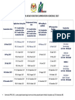 Jadual Exam OHD 2017