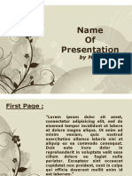 Name of Presentation: Bymrx