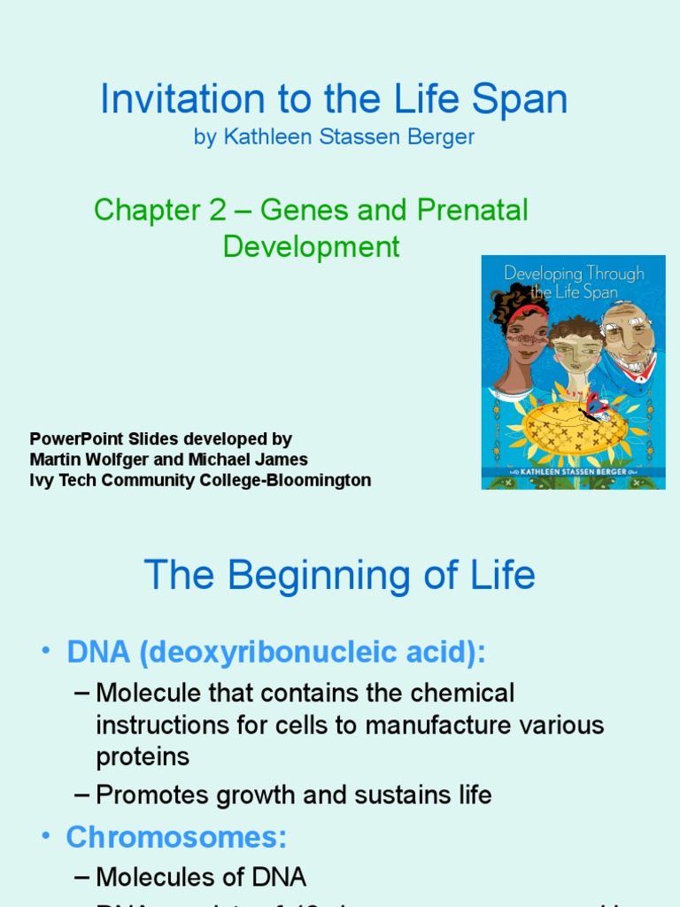 Invitation To The Life Span: Chapter 2 - Genes and Prenatal Development ...