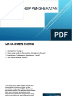 Prinsip Penghematan Energi - 03 Tahun 2017