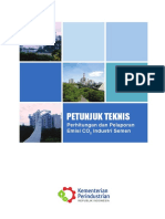 Petunjuk Teknis Perhitungan Dan Pelaporan Emisi CO2 Industri Semen PDF