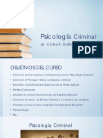 Psicología Criminal: Perfiles y Causas