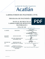 Manual de Laboratorio de Mecanica de Materiales FES Acatlán