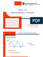 Tema 01B Valores Medios Eficaces PDF