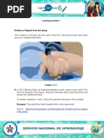 Desarrollo Evidence Regrets From the Dying