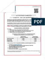 Voluntary Student Accident Insurance - August 2017