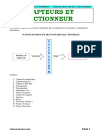 Capteur Et Actionneur PDF