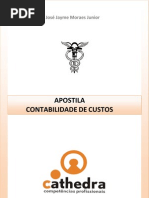 Apostila Cathedra - Contabilidade de Custos