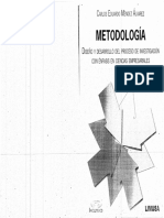 Metodologia de La Investigacion Carlos Mendez 1 Pd111f