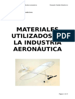 Materiales Utilizados en La Industria Aeronautica Fernando Castano Membrives