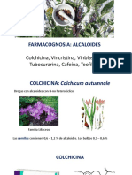 FARMACOGNOSIA: ALCALOIDES Y BASES XÁNTICAS