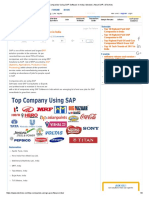 Top Companies Using SAP Software in India - Module - About SAP - STechies