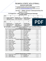 School Fixtures 2017-18 Salem